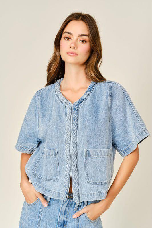 CAMISA MEZCLILLA