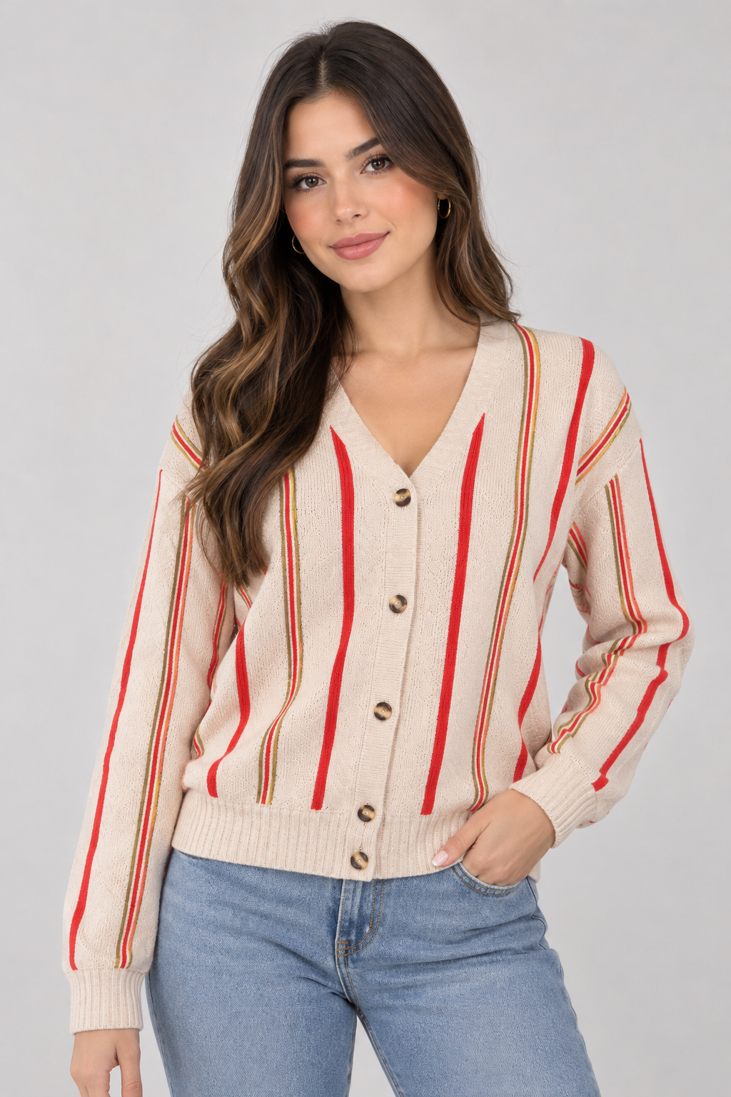 SUETER RED/ROSE