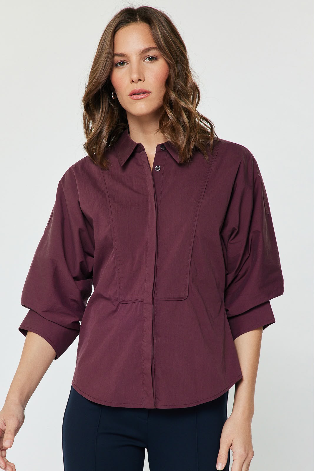 Camisa manga 3/4