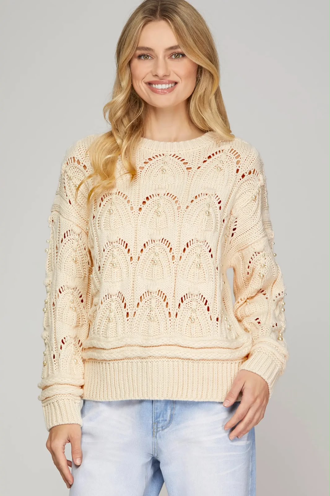 Sueter beige
