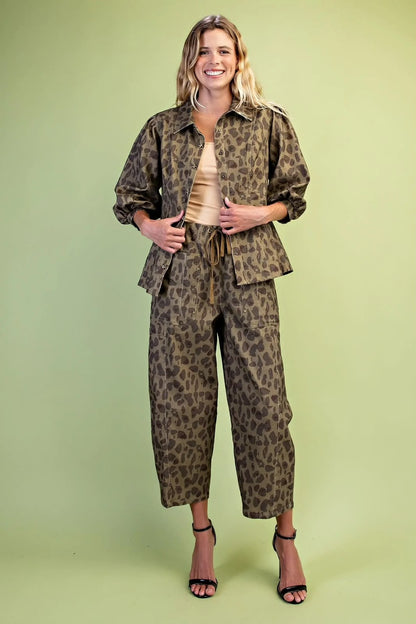 Chamarra animal print